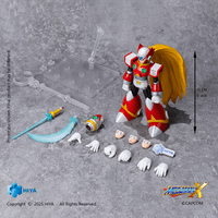 HIYA Exquisite Basic Series None Scale 5.7 Inch Mega Man X series Zero Action Figure 9