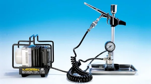 GSI Creos Mr. Linear Compressor L5 / PS-290 Airbrush Set - Compressors
