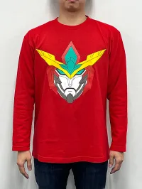 GOOD SMILE COMPANY (L) Bang Brave Face Logo Long T-Shirt Red - Bang Brave Bang Bravern - photo 5