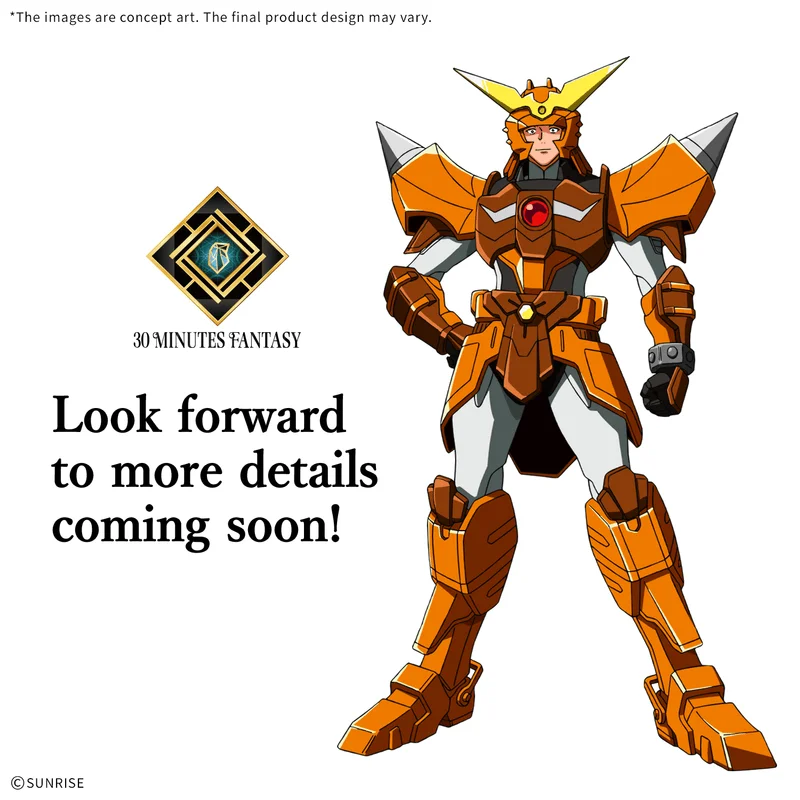 BANDAI HOBBY 30MF Yoroi-Shinden Samurai Troopers Yamato of the Wilderness - Ronin Warriors