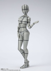 Body Chan -Kentaro Yabuki- Wire Frame (Gray Color Ver.) , Bandai Spirits S.H Figuarts 1