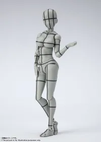 TAMASHII NATIONS Body Chan -Kentaro Yabuki- Wire Frame (Gray Color Ver.) , Bandai Spirits S.H Figuarts - Action Figures - photo 1
