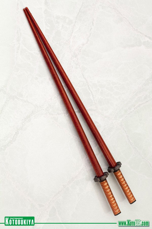 KOTOBUKIYA IEYASU TOKUGAWA SAMURAI CHOPSTICKS