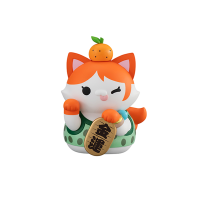 MEGA CAT PROJECT ONE PIECE Nyan Piece Nyan!! Beckoning cat LUCKY CAT PIRATES (6pc per box) 6