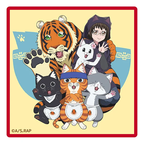 16 directions Ramen Akaneko Hand Towel (1) - Ramen Akaneko