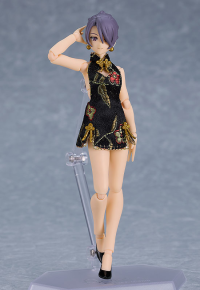 figma Styles Mini Skirt Chinese Dress Outfit (Black) 6