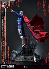 Prime 1 Studio Museum Masterline Superman (Comics) Cyborg Superman EX Version - DC Comics - photo 9