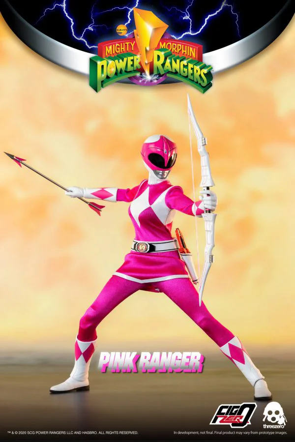 threezero Mighty Morphin Power Rangers - FigZero 1/6 Pink Ranger - Power Rangers