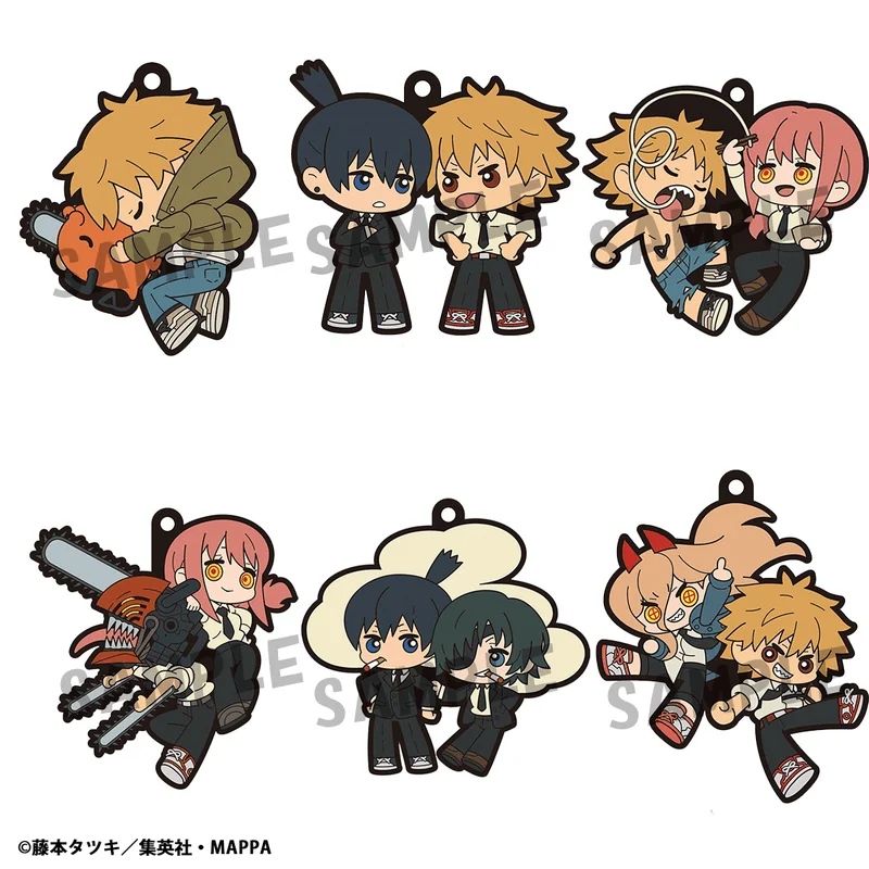 MegaHouse Rubber Mascot Buddycolle Chainsaw Man (Repeat) (6pc per box) - Chainsaw Man