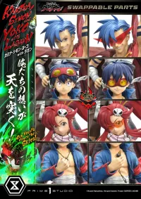 Prime 1 Studio Ultimate Premium Masterline Tengen Toppa Gurren Lagann Kamina, Simon & Yoko with Lagann "Our Hearts Pierce the Skies!" Deluxe Version - Tengen Toppa Gurren Lagann - photo 18