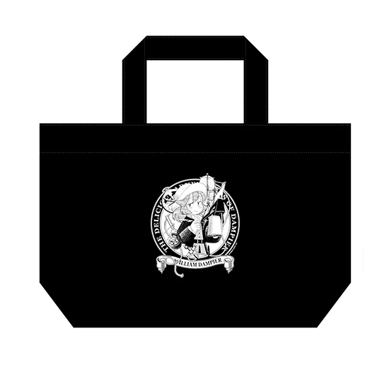 Washed Canvas Tote Bag With Original Illustration
