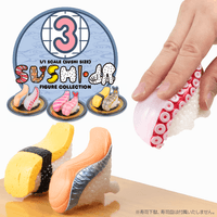 SUSHI MONSTER SUSHI-L.A. 1/1 SCALE (SUSHI SIZE) FIGURE COLLECTION 3 (BOX OF 8) 9