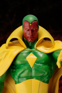 MARVEL COMICS KOTOBUKIYA PRESENTS VISION FINE ART STATUE 8