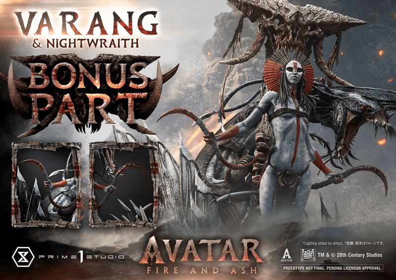 Real Elite Masterline Avatar: Fire and Ash (Film) Varang & Nightwraith Avatar Legacy Collection Bonus Version