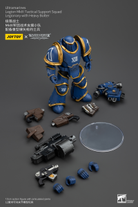 Ultramarines Legion MKIII Tactical Support Squad Legionary with Heavy Bolter 5
