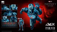 threezero Marvel Studios: The Infinity Saga - DLX Iron Man Mark 3 (Stealth Edition) - Marvel - photo 3