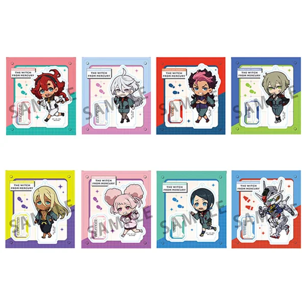 MegaHouse Mobile Suit Gundam: The Witch from Mercury - Acrylic Stands - Mobile Suit Gundam: The Witch from Mercury