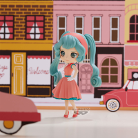 Hatsune Miku World Journey vol.1 "Vocaloid", Bandai Spirits Q posket Figure 7