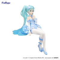 Hatsune Miku　Noodle Stopper Figure -Flower Fairy Nemophila Pail Blue Color ver.- 9