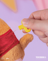 LuLu the Piggy LuLuLand - Naughty Monkey Lu Plush Keychain 3