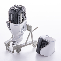 PLAMAX MF-88 minimum factory Minori with Honda BF350 Outboard Engine 6