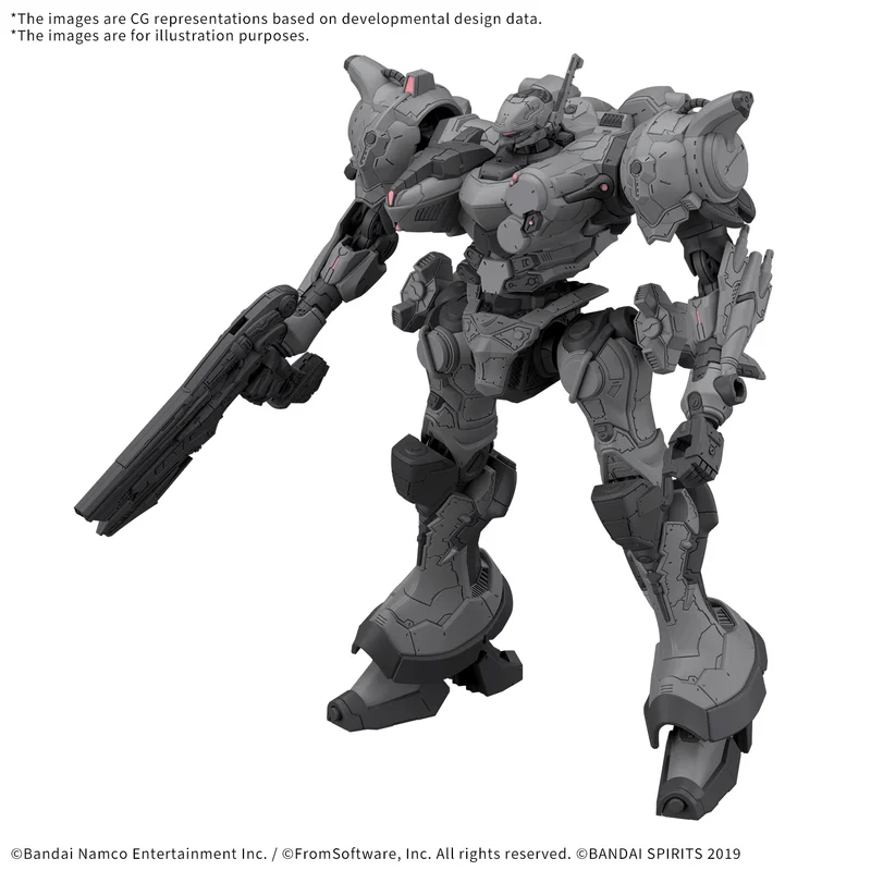 BANDAI HOBBY 30MM ARMORED CORE Ⅵ FIRES OF RUBICON ARQUEBUS CORPORATION VP-40S - 30 Minutes Missions (30MM)