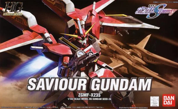 BANDAI HOBBY HG 1/144 #24 Saviour Gundam - Mobile Suit Gundam SEED Destiny