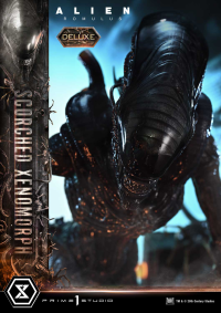 Museum Masterline XL Alien: Romulus Scorched Xenomorph Deluxe Bonus Version 80