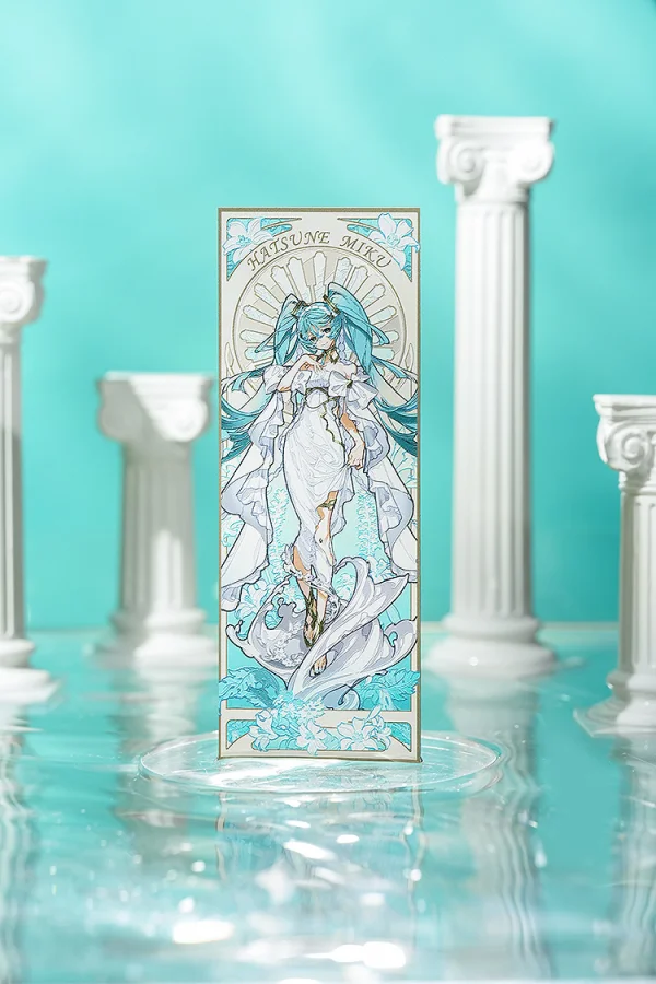 GOOD SMILE COMPANY Hatsune Miku feat. Yoneyama Mai Wood Postcard - Hatsune Miku
