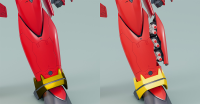 PLAMAX 1/72 VF-19 Custom Fire Valkyrie (Basara Nekki Unit) 7