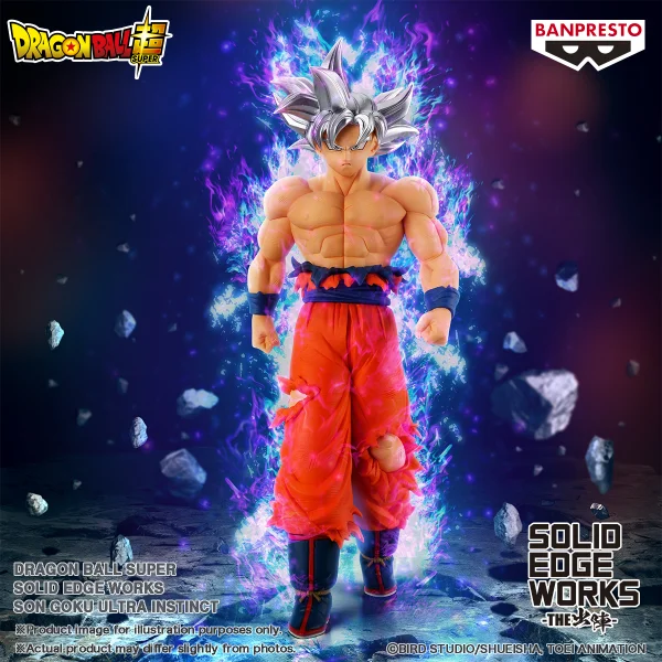 BANDAI DRAGON BALL SUPER SOLID EDGE WORKS SON GOKU ULTRA INSTINCT - Dragon Ball Super