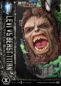 Prime 1 Studio Ultimate Premium Masterline  TV animation Attack On Titan  Levi versus Beast Titan - Attack on Titan - photo 54