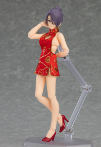 figma Female Body (Mika) with Mini Skirt Chinese Dress Outfit 4