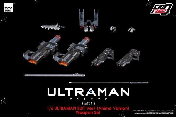 FigZero 1/6 ULTRAMAN SUIT Ver7 (Anime Version) Weapon Set