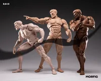 Queen Studios INART- Blank Male Body 1/12 Action Figure (White) - Action Figures - photo 3