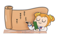 Pop Team Epic Acrylic Message Board Popuko 4