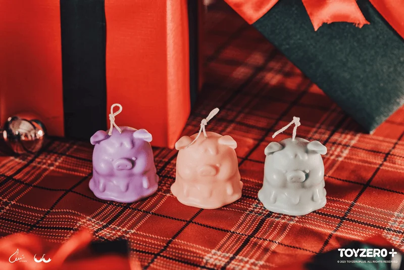 TOYZEROPLUS LuLu the Piggy Grand Dining- Candle - LuLu The Piggy