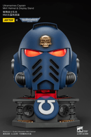 Ultramarines Captain MkX Helmet & Display Stand 18