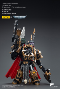 Chaos Space Marines Black Legion Chaos Lord in Terminator Armour 7