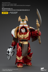 Thousand Sons Sekhmet Terminator Cabal Sekhmet With Combi-Melta And Achea Force Weapon 3