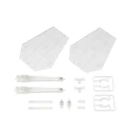 TAMASHII NATIONS TAMASHII STAGE ACT. 5 FOR MECHANICS, STAND SUPPORT [CLEAR] - Gundam Misc - photo 1