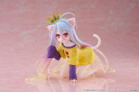 No Game No Life Desktop Cute Figure - Shiro (Cat Ear T-Shirt Ver.) 7