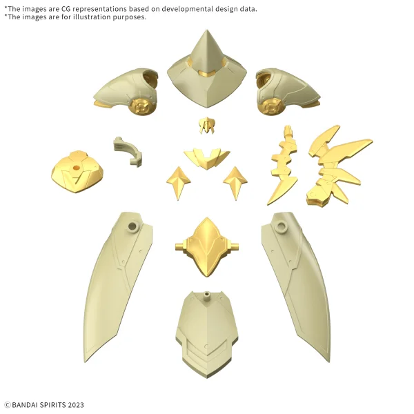 BANDAI HOBBY 30MF CLASS UP ARMOR (LIBER SORCERER) - 30 Minutes Fantasy (30MF)