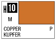 GSI Creos AQUEOUS HOBBY COLOR - H10 GLOSS COPPER (PRIMARY)