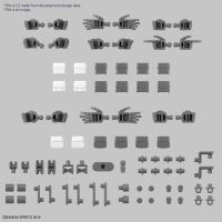30MM 1/144 OPTION PARTS SET 12 (HAND PARTS /MULTI-JOINT) 1