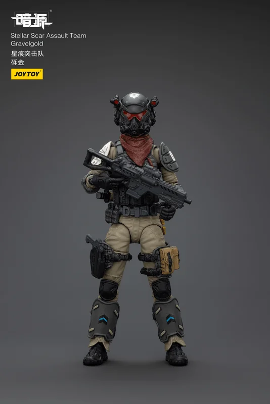 JOYTOY Stellar Scar Assault Team Gravelgold - JOYTOY Original Series