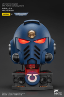 Ultramarines Captain MkX Helmet & Display Stand 15