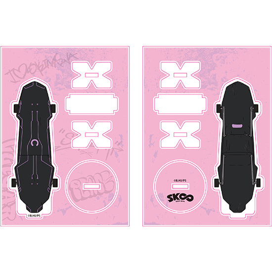 SK8 the Infinity Acrylic Stand Cherry Blossom