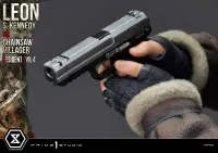 Prime 1 Studio Ultimate Premium Masterline Resident Evil 4 Leon S. Kennedy versus Chainsaw Villager - Video Games - photo 16