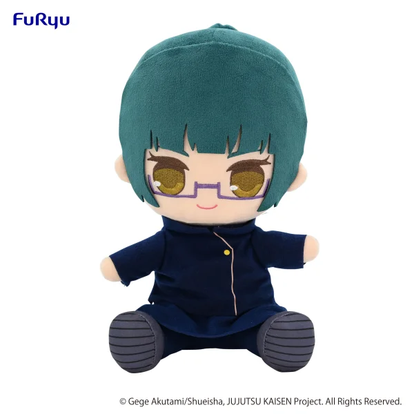 FuRyu JUJUTSU KAISEN　KYURUMARU Big Plush Toy -Maki Zen'in-(re-run) - Jujutsu Kaisen